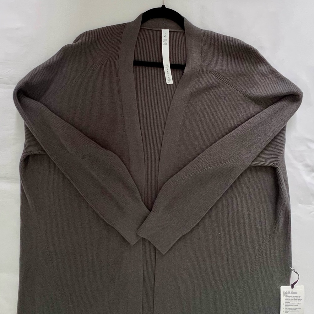 NWT Lululemon Side Slit Sweater Wrap